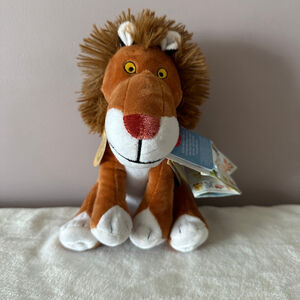 YOTTOY Tawny Scrawny Lion Plush 75th Anniversary Little Golden Books 8” Brown